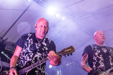 Kiel, Almanya - 24 Haziran 2016: The Band United Four, Kieler Haftası 2016