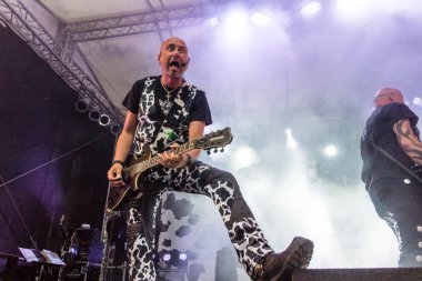 Kiel, Almanya - 24 Haziran 2016: The Band United Four, Kieler Haftası 2016