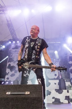 Kiel, Almanya - 24 Haziran 2016: The Band United Four, Kieler Haftası 2016