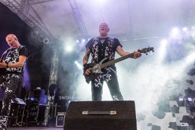 Kiel, Almanya - 24 Haziran 2016: The Band United Four, Kieler Haftası 2016