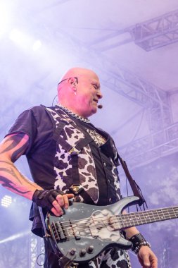 Kiel, Almanya - 24 Haziran 2016: The Band United Four, Kieler Haftası 2016