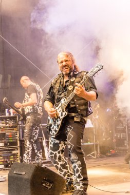 Kiel, Almanya - 24 Haziran 2016: The Band United Four, Kieler Haftası 2016