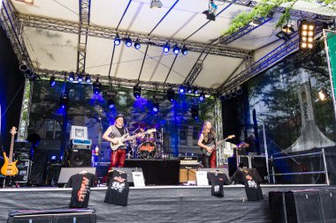 Kiel, Almanya - 23 Haziran 2016: The Band 