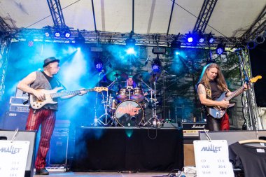 Kiel, Almanya - 23 Haziran 2016: The Band 