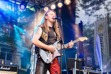 Kiel, Almanya - 23 Haziran 2016: The Band 