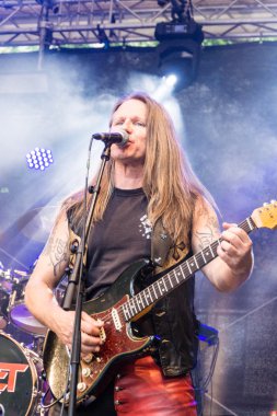 Kiel, Almanya - 23 Haziran 2016: The Band 