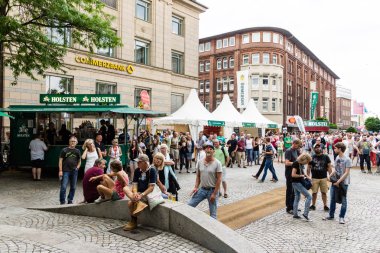 Kiel, Almanya - 23 Haziran 2016: The Band 