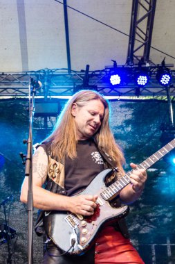 Kiel, Almanya - 23 Haziran 2016: The Band 