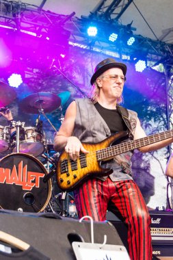 Kiel, Almanya - 23 Haziran 2016: The Band 