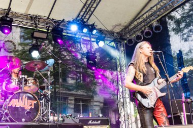 Kiel, Almanya - 23 Haziran 2016: The Band 