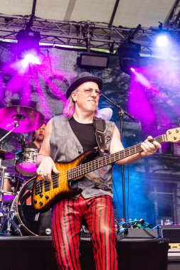 Kiel, Almanya - 23 Haziran 2016: The Band 