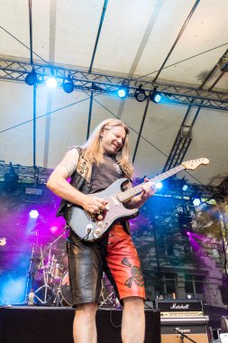 Kiel, Almanya - 23 Haziran 2016: The Band 