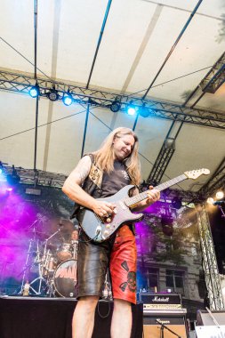 Kiel, Almanya - 23 Haziran 2016: The Band 