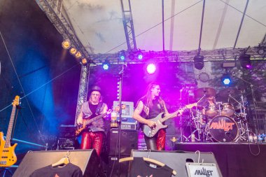 Kiel, Almanya - 23 Haziran 2016: The Band 