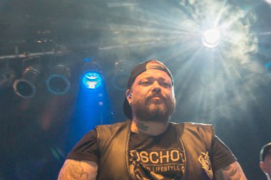 Kiel, Almanya - 23 Haziran 2016: Berlin Deutschrock Grubu 