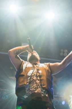 Kiel, Almanya - 23 Haziran 2016: Berlin Deutschrock Grubu 