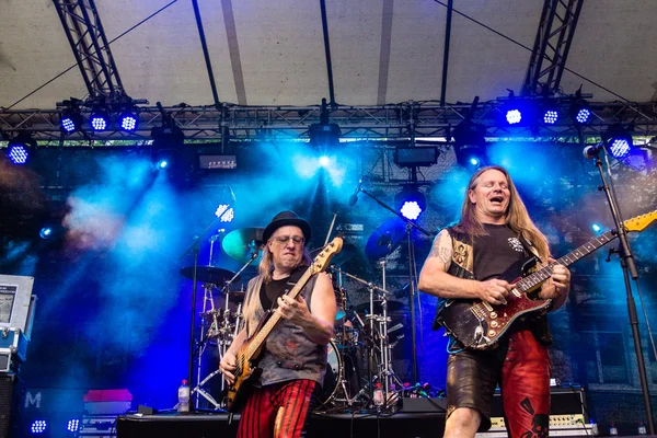 Kiel, Almanya - 23 Haziran 2016: The Band 