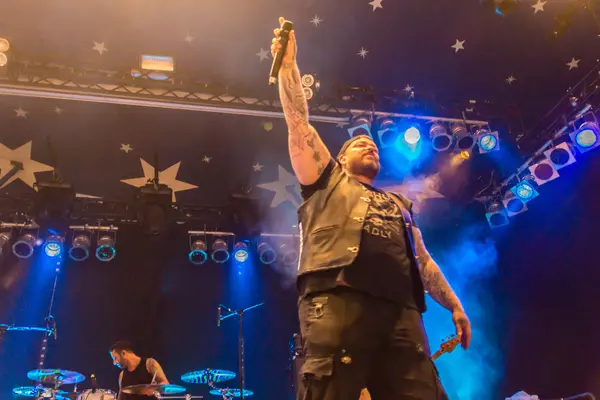 Kiel, Almanya - 23 Haziran 2016: Berlin Deutschrock Grubu 