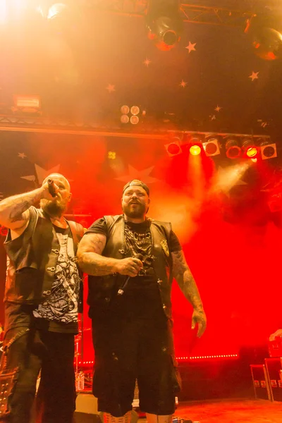 Kiel, Almanya - 23 Haziran 2016: Berlin Deutschrock Grubu 