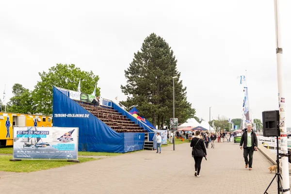 Kiel Niemcy Maja 2016 Przygotowania Rozpoczęcia Półfinału Red Bull Foiling — Zdjęcie stockowe