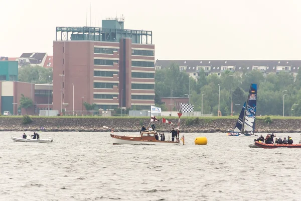 Kiel Alemania Mayo 2016 Impresiones Las Carreras Finales Con Maniobras —  Fotos de Stock