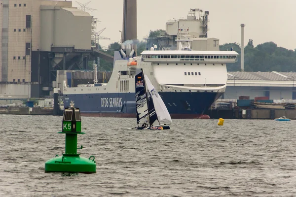 Kiel Allemagne Mai 2016 Impressions Des Dernières Courses Avec Manœuvres — Photo