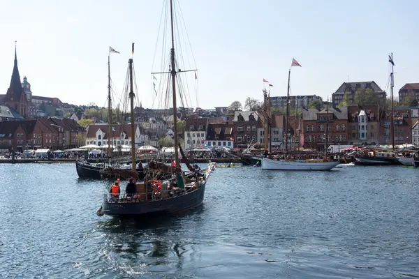 Flensburg Německo Květen 2016 Dojmy Druhého Dne Flensburg Rum Regatte — Stock fotografie