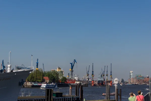 Hambourg Allemagne Mai 2016 Impressions Troisième Jour Anniversaire Port Hambourg — Photo