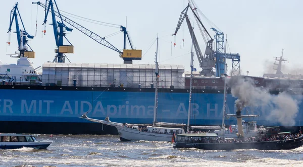 Hamburg Almanya Mayıs 2016 Hamburg Liman Doğum Günü 2016 Üçüncü — Stok fotoğraf