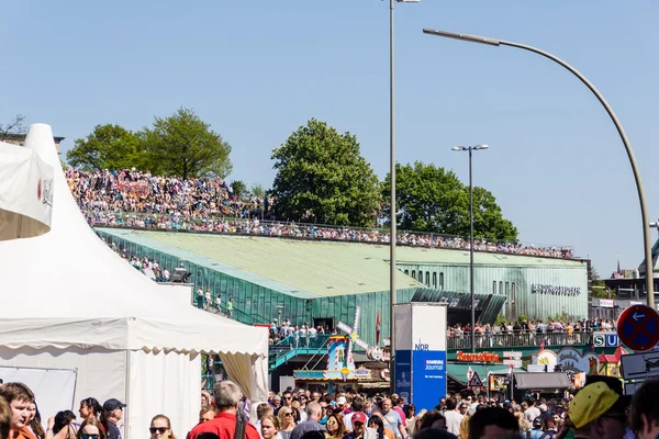 Hamburg Niemcy Maja 2016 Balet Słynnych Holownik Rzeki Łaby 2016 — Zdjęcie stockowe