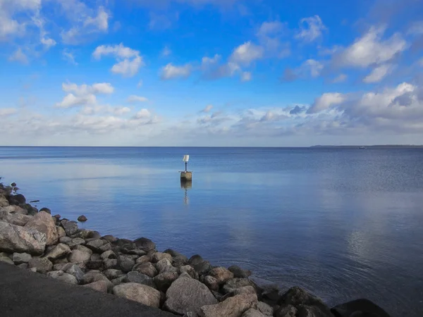 Passeggiata Sulla Spiaggia Luebeck Travemuende — Foto Stock