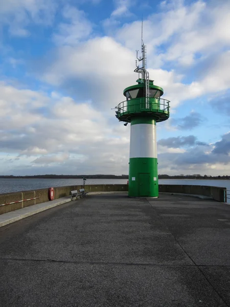 Leuchtturm Lübeck Travemünde — Stockfoto