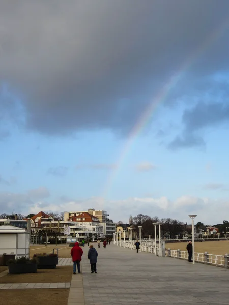 Ergens Boven Regenboog — Stockfoto