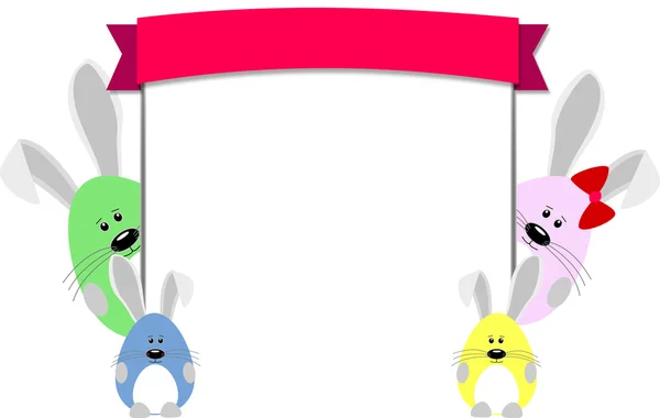Paskalya tavşanları aile. Paskalya tavşanı