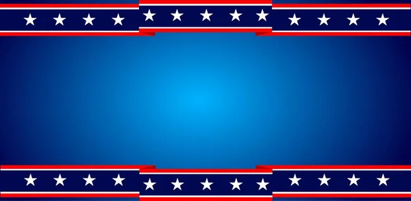 Amerikanische Flagge Hintergrund — Stockvektor