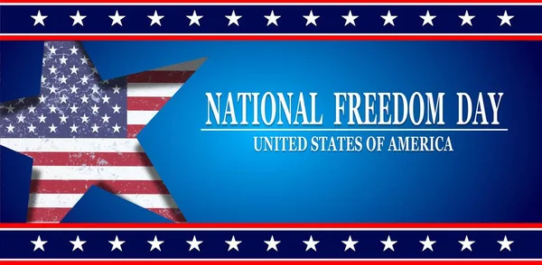 National Freedom Day. February 1. Holiday concept. Template for background