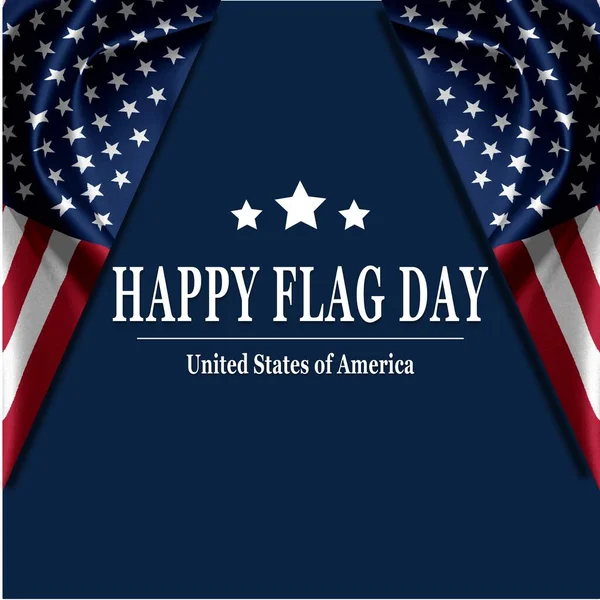 Glad Flaggdag Usa Web Banner Eller Mall — Stockfoto