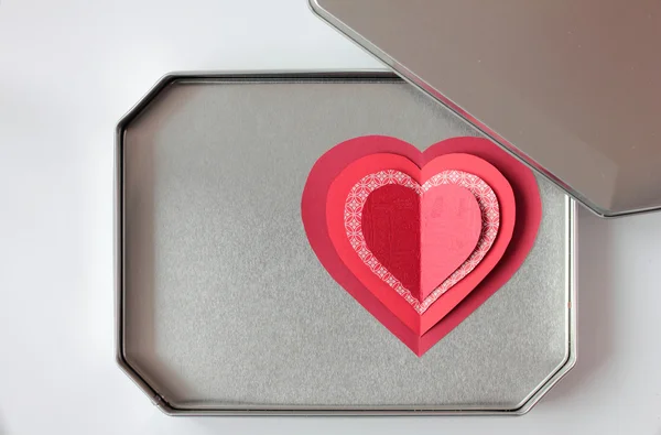 Red heart — Stock Photo, Image