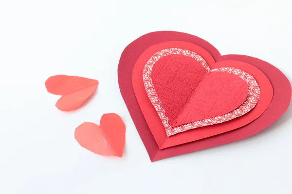 Love background. Small hearts — Stock Photo, Image