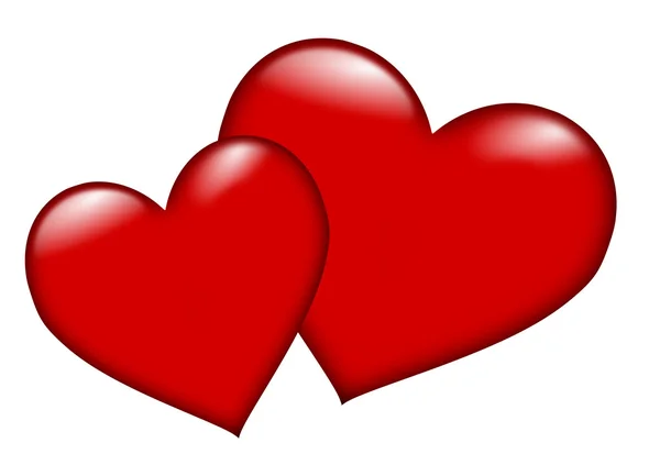 2 hearts