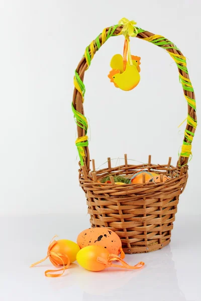 Cesta de Pascua — Foto de Stock