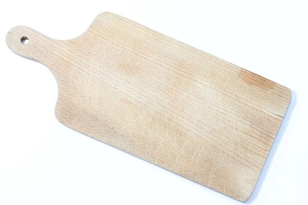 Cutting board on a white background — Stock Photo, Image