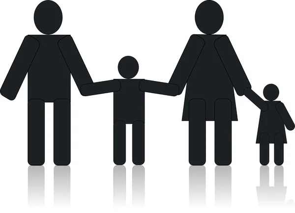 Happy family — Stock Photo, Image