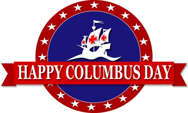 Glad columbus dag — Stockfoto