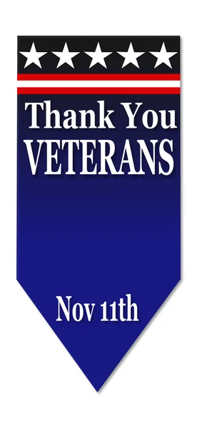 Gracias Día de los Veteranos — Foto de Stock