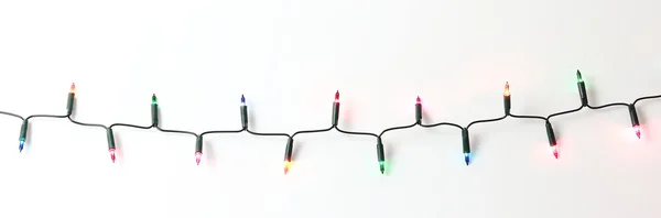 Christmas lights veelkleurige — Stockfoto