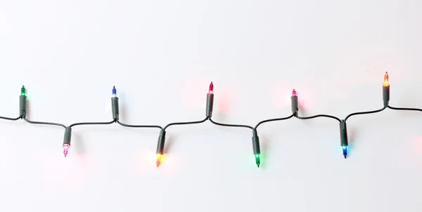 Lumières de Noël multicolores — Photo