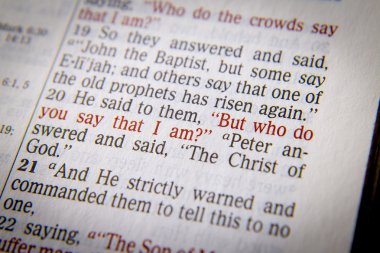 Ama kim olduğumu söylemek?