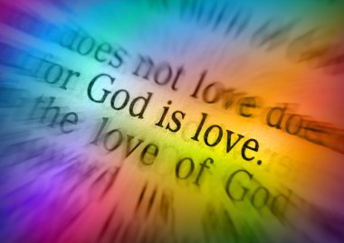 İncil metin Tanrı Is Love - 1 John 4:8