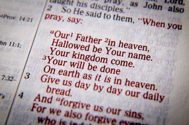 Buluşmalarımıza dua - Cennetteki babamız